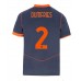 Inter Milan Denzel Dumfries #2 Tredjedrakt 2025-26 Korte ermer